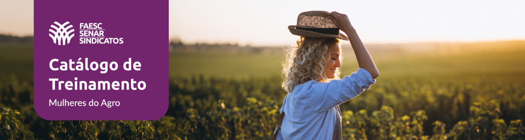 Catálogo de Treinamentos para Mulheres do Agro