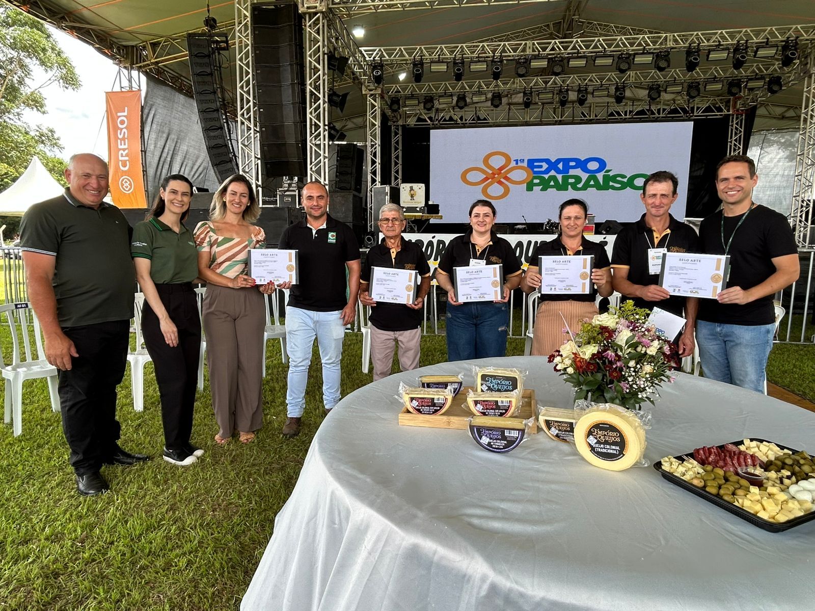 Agroindústria do Extremo Oeste é certificada com o Selo Arte em seis produtos