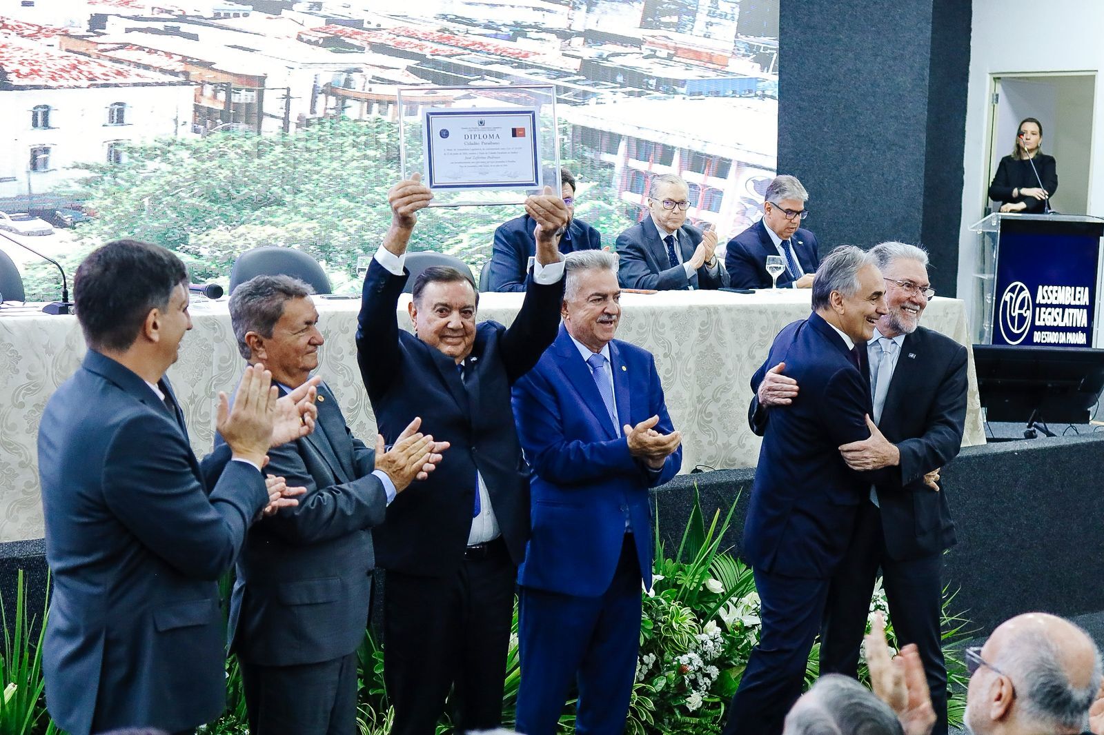 José Zeferino Pedrozo recebe título de cidadão paraibano