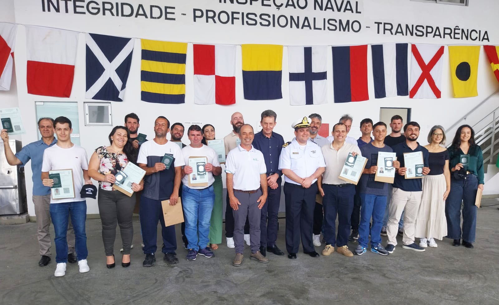 Sistema FAESC/SENAR e Capitania dos Portos formam 18 novos Pescadores Profissionais Nível 1