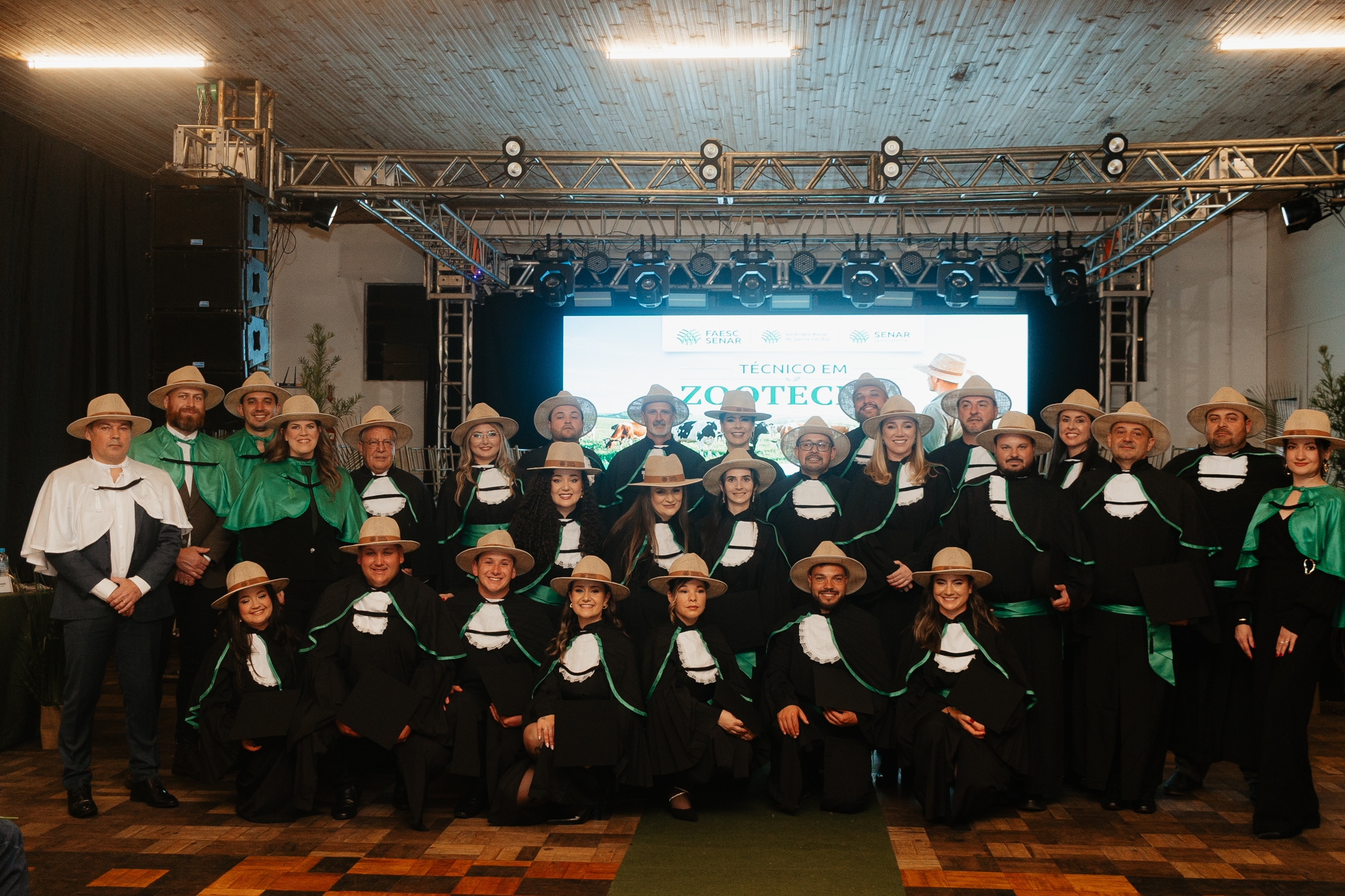 Santa Cecília forma 24 novos técnicos em Zootecnia pelo Sistema FAESC/SENAR e Sindicato Rural