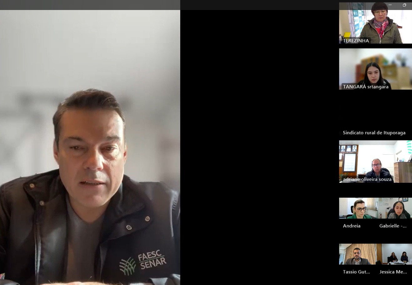 Live do Sistema Faesc/Senar esclarece questões sobre Previdência Rural