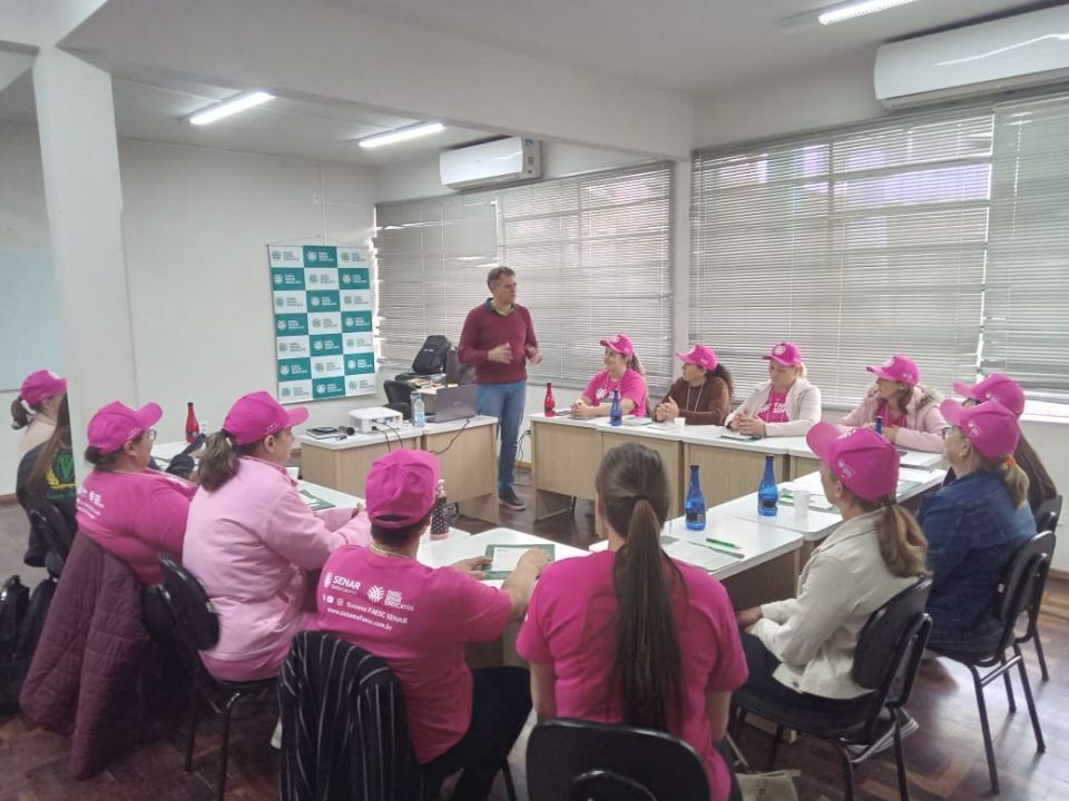 SISTEMA FAESC/SENAR/SC leva 497 treinamentos a todas as regiões de SC em junho