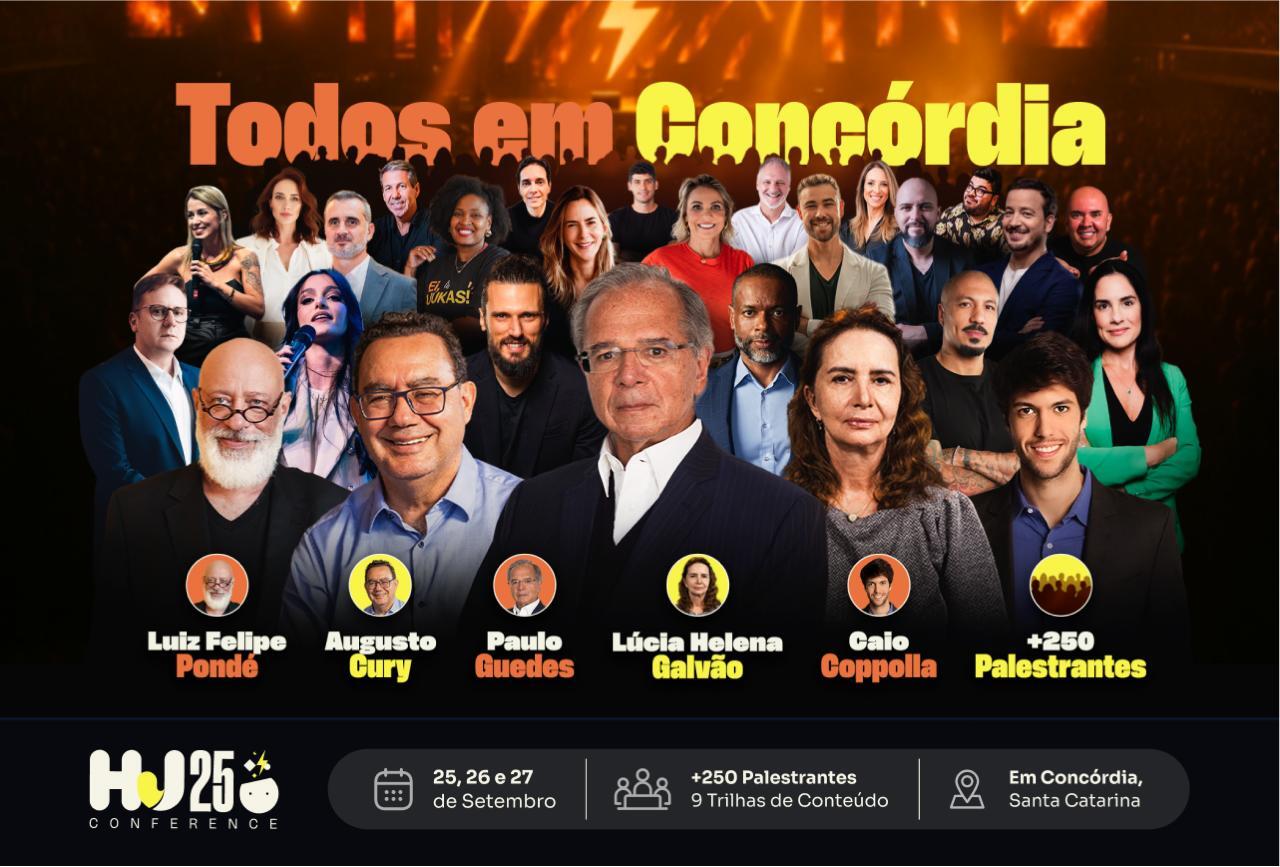 HJ Conference fortalece parceria com Sistema FAESC/SENAR e amplia acesso de produtores rurais ao maior evento de empreendedorismo de SC