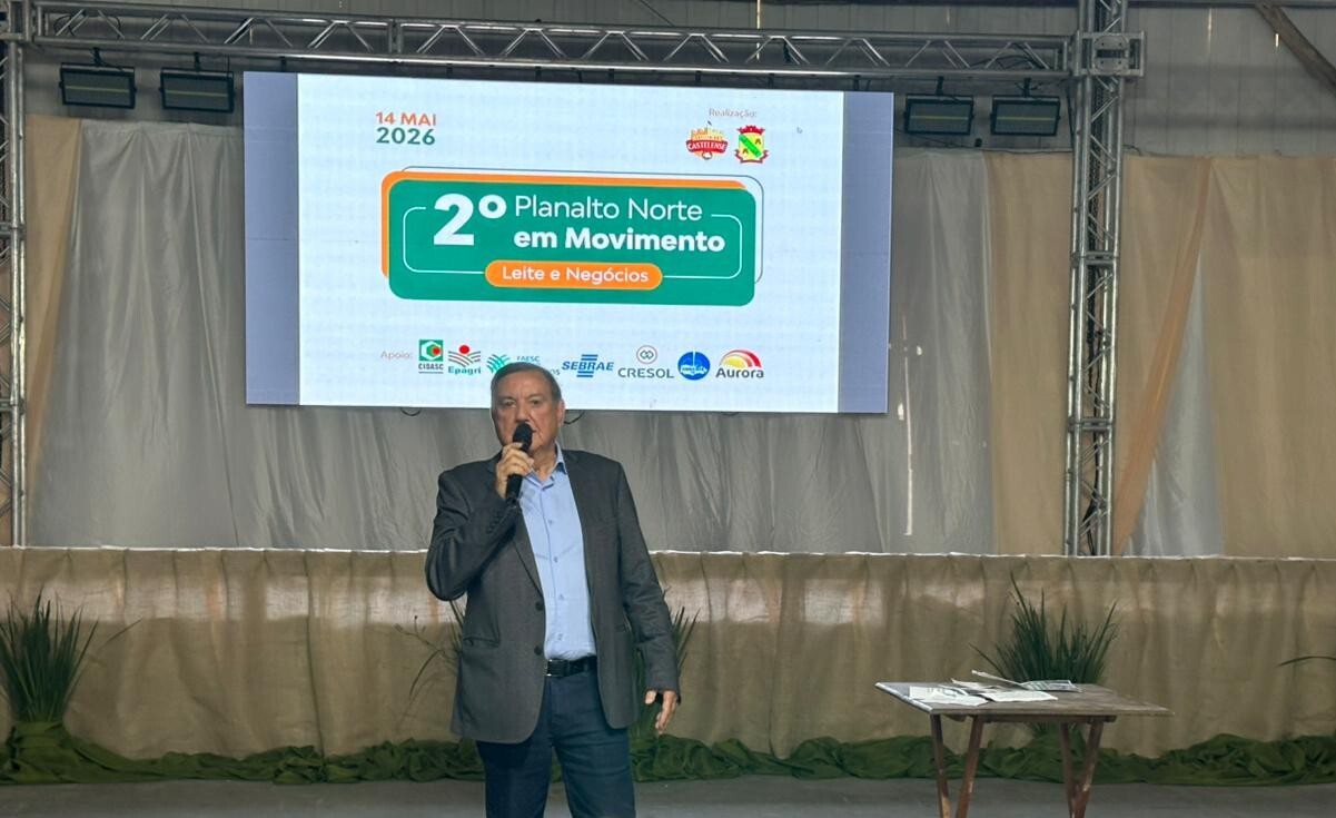 Presidente do Sistema FAESC/SENAR participa do 2º Planalto Norte em Movimento em Monte Castelo