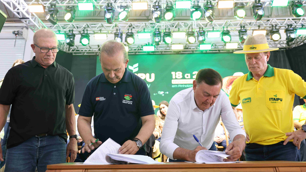 Sistema Faesc/Senar anuncia investimentos nas cadeias produtivas durante o 27º Itaipu Rural Show em Pinhalzinho