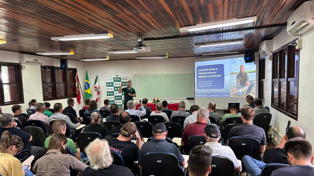 Sistema FAESC/SENAR destaca crescimento da tilapicultura e desafios do mercado do pescado