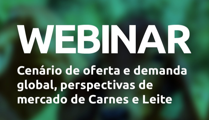 “Mercado de carnes e leite” é tema de webinar do Sistema FAESC/SENAR e da Safras & Mercado