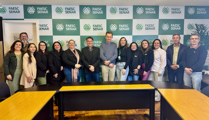 Supervisores regionais do SENAR/SC participam de capacitação e reunião de planejamento em Florianópolis