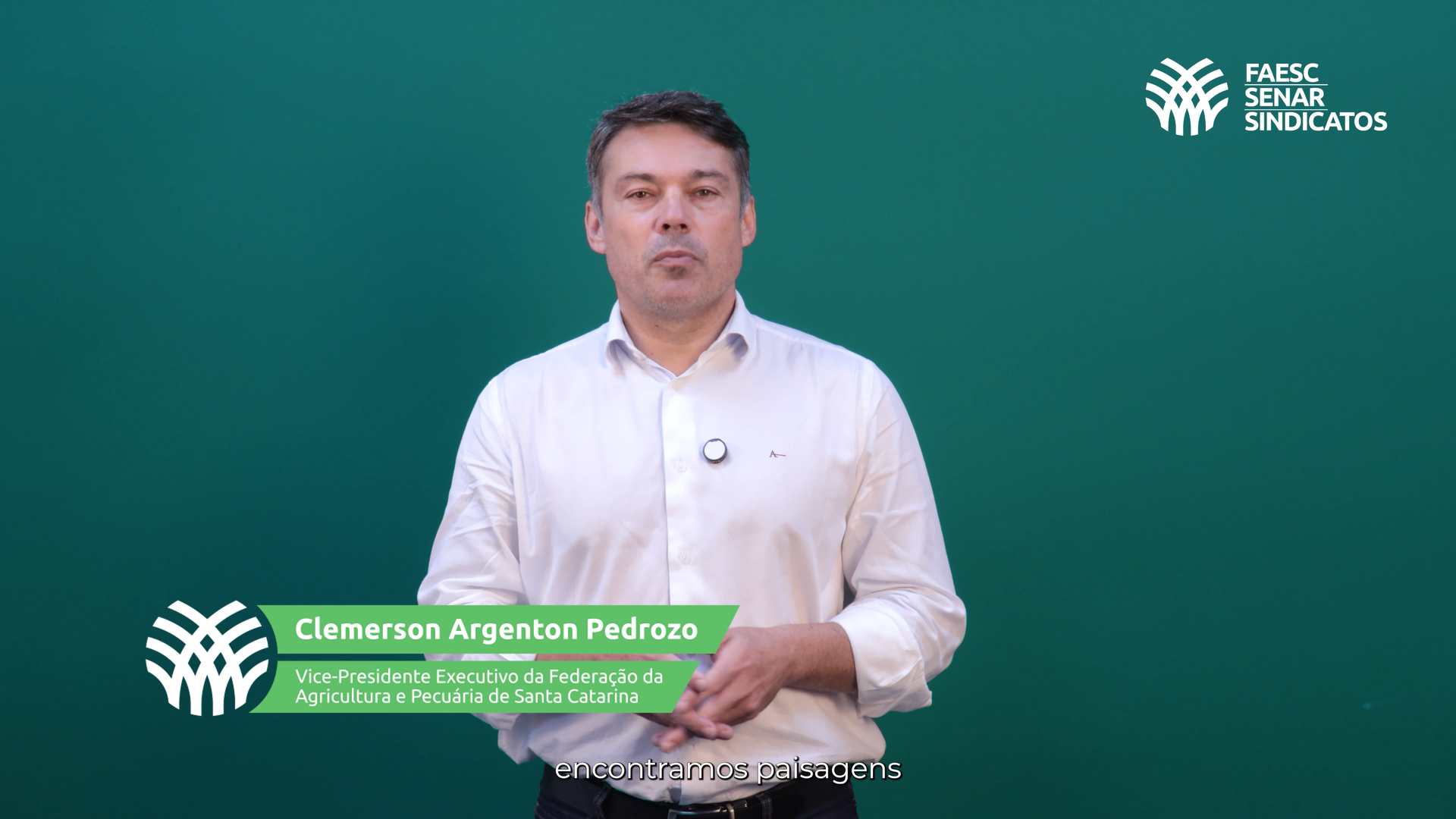 VICE PRESIDENTE CLEMERSON ARGENTO PEDROZO E TURISMO RURAL