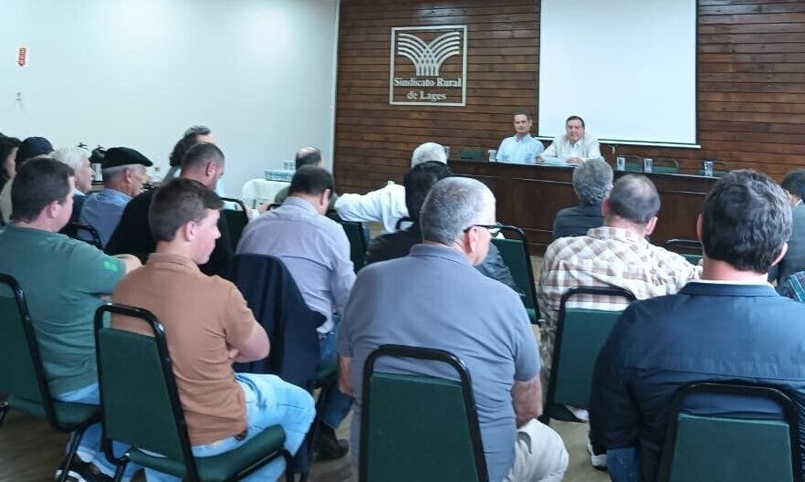 Reunião regional da FAESC reúne lideranças sindicais da serra para discutir estratégias de fortalecimento do agro