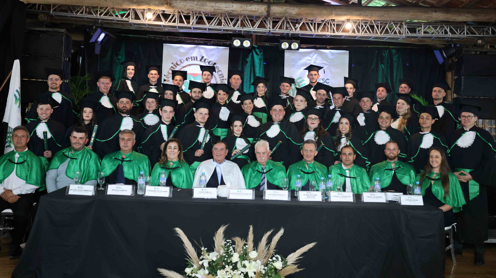 Sistema FAESC/SENAR forma em Seara maior turma de técnicos do Estado