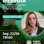 FAESC e Safras & Mercado promovem webinar gratuito sobre o mercado de fertilizantes
