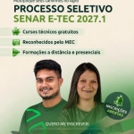 Inscrições abertas para os cursos técnicos gratuitos do Sistema Faesc/Senar/Sindicatos Rurais