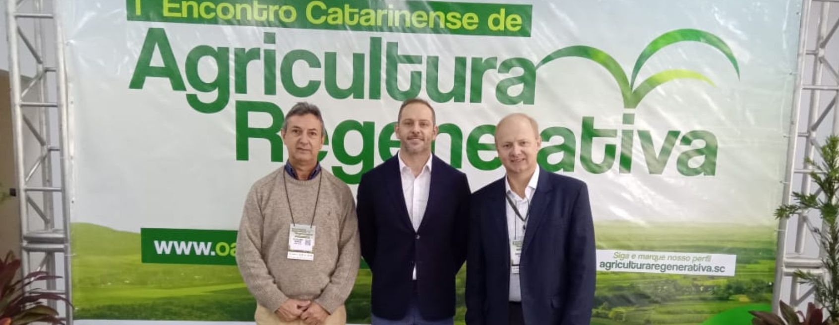 Sistema FAESC/SENAR reforça importância da Agricultura Regenerativa em evento da EPAGRI