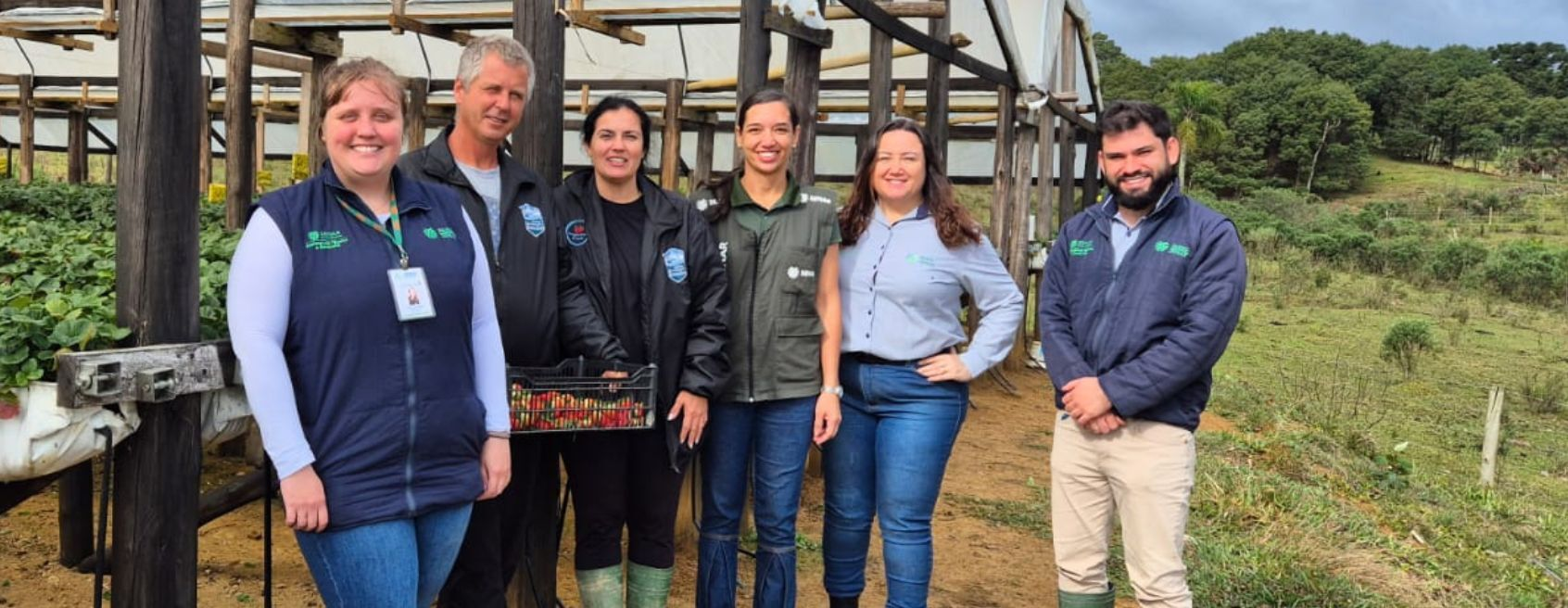 Senar Central visita propriedades atendidas pela ATeG em SC