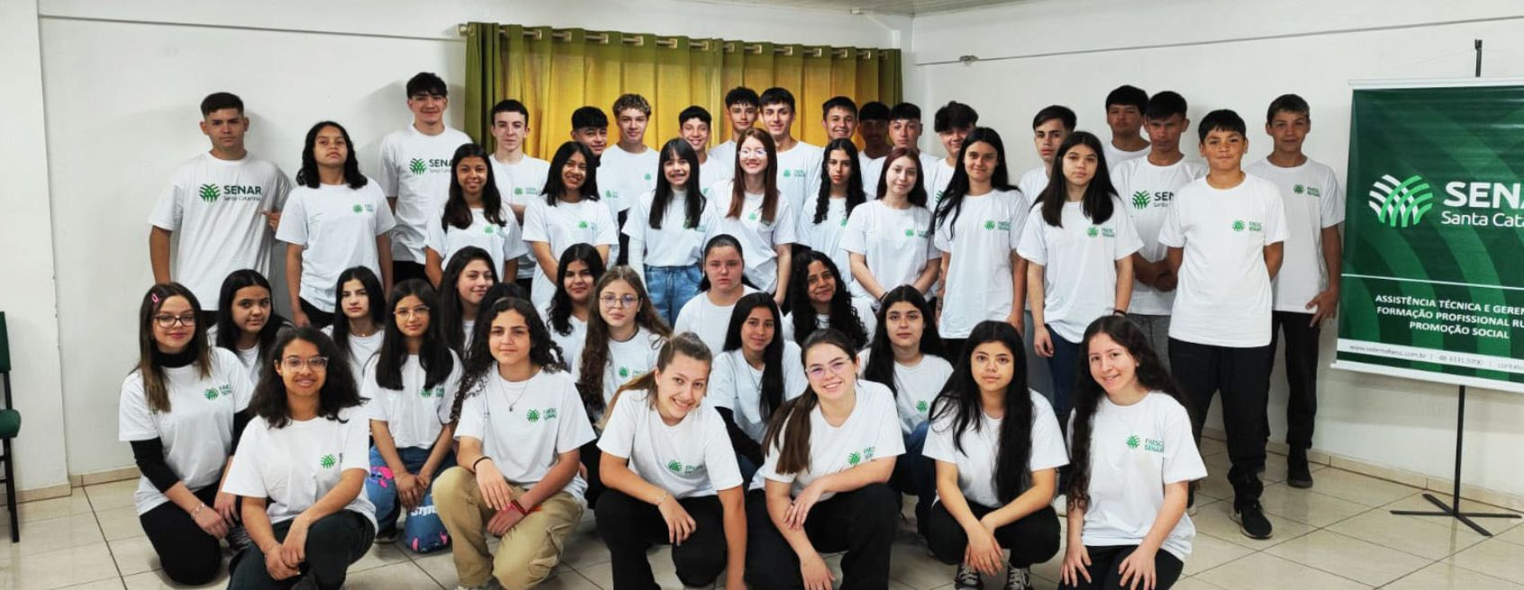 Programa Jovem Aprendiz Cotista do SENAR/SC inicia nova turma em Fraiburgo