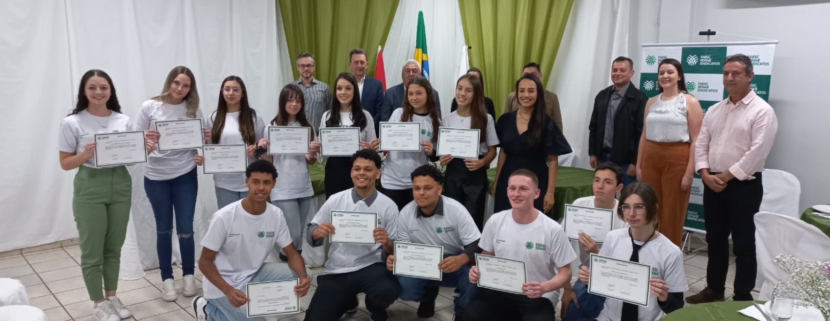 Programa Jovem Aprendiz Cotista do SENAR/SC forma turma em Xanxerê