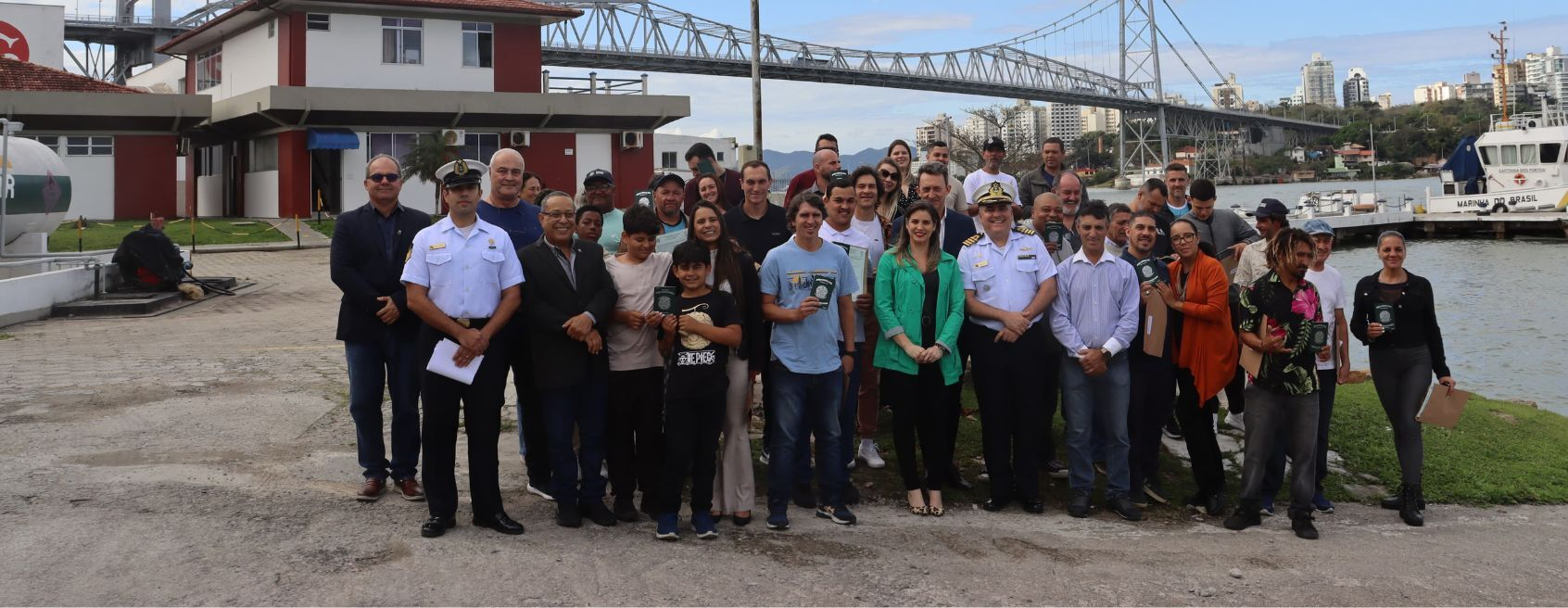 Mais uma turma de Florianópolis conclui o curso de Pescador Profissional