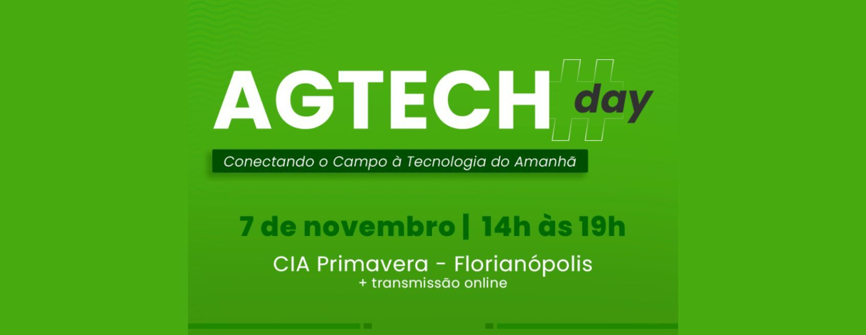 Sistema Faesc/Senar é parceiro do AgTech day