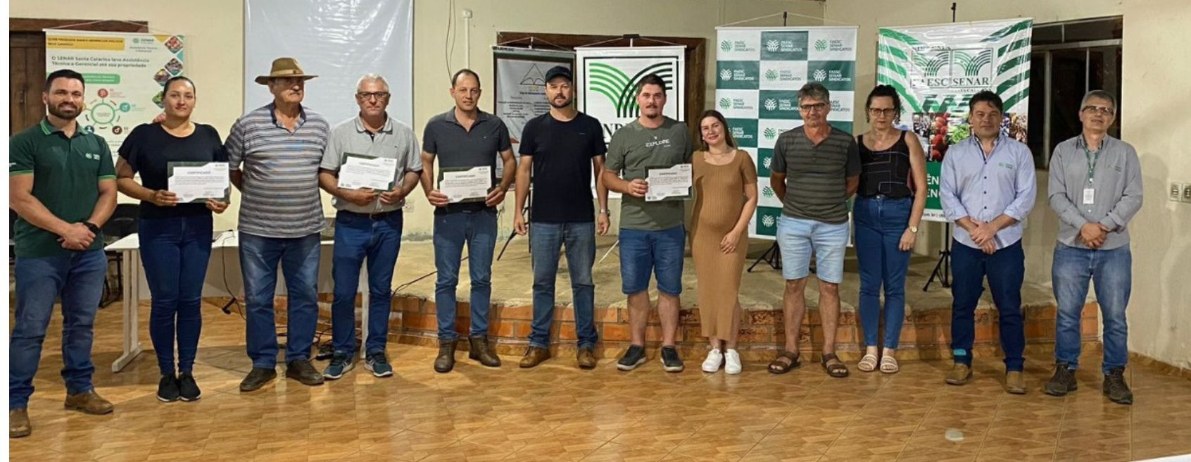 Produtores de Joaçaba e região celebram os resultados de dois anos da Assistência Técnica e Gerencial