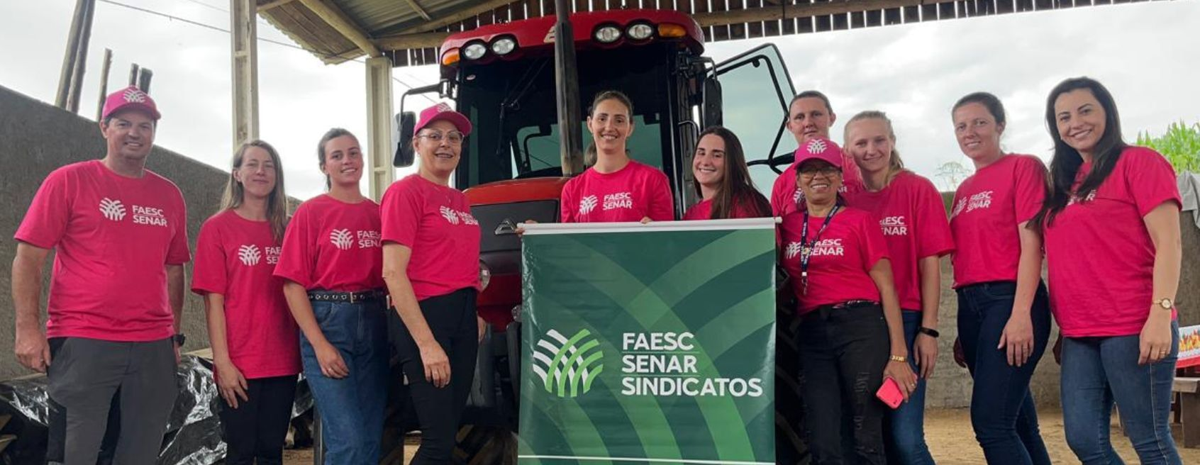 Elas são protagonistas: treinamento “Tratores e implementos agrícolas especial para mulheres” é sucesso em Braço do Norte