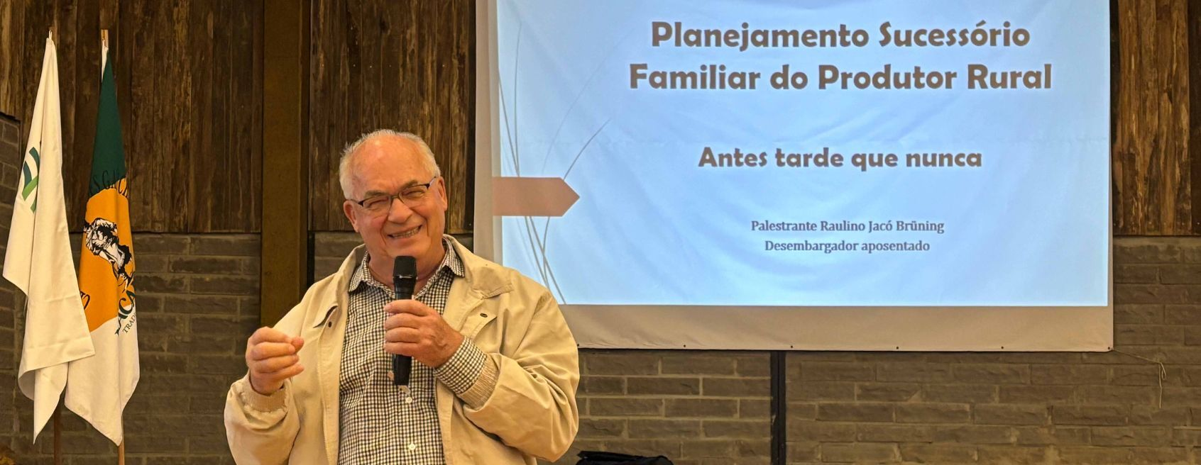 Sindicato Rural de Seara promove seminário sobre sucessão familiar e empresarial