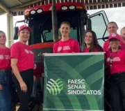 Elas são protagonistas: treinamento “Tratores e implementos agrícolas especial para mulheres” é sucesso em Braço do Norte