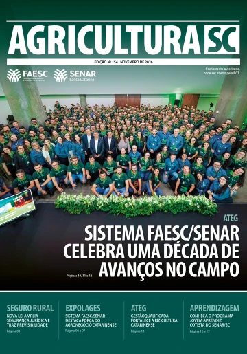 REVISTA AGRICULTURA SC - NOVEMBRO 2026