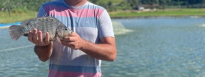Produtor da ATeG SC é destaque em matéria da CNA sobre o Projeto Aquicultura Brasil