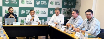 Faesc sedia 1º Encontro Regional da CNA para levantar propostas para o Plano Safra 2025/2026