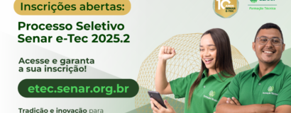 Senar abre inscrições para quatro cursos técnicos gratuitos em Santa Catarina