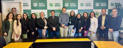 Supervisores regionais do SENAR/SC participam de capacitação e reunião de planejamento em Florianópolis