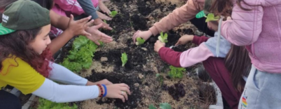 Projeto “Plantando para o Futuro” transforma realidade escolar em Bom Retiro