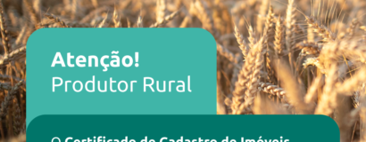 Atenção produtores: CCIR está disponível para emissão