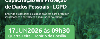 FAESC promove capacitação on-line sobre proteção de dados pessoais no meio rural
