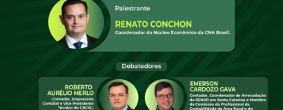 Reforma Tributária do Consumo será tema de debate promovido pelo CRCSC com apoio do Sistema CNA/Faesc/Senar