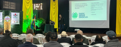 Seminário regional debate boas práticas e desafios da apicultura em Cunha Porã