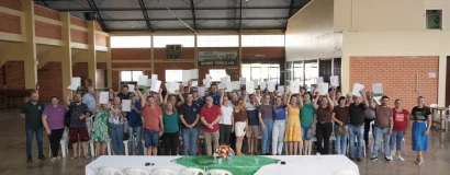Programa Lar Legal Rural entrega 56 títulos de propriedades em Cunha Porã