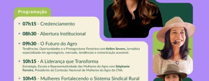 Sistema FAESC/SENAR promove 1º Fórum de Liderança Feminina Sindical Rural, em Florianópolis