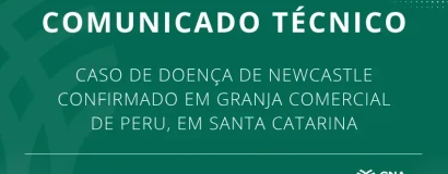 Newcastle - CNA reforça confiança na defesa sanitária e no compromisso dos produtores com biosseguridade