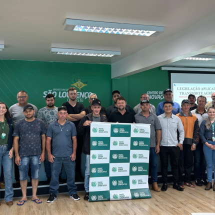 São Lourenço do Oeste e Novo Horizonte sediam primeiros treinamentos de Legislação Aplicada ao Transporte Agrícola