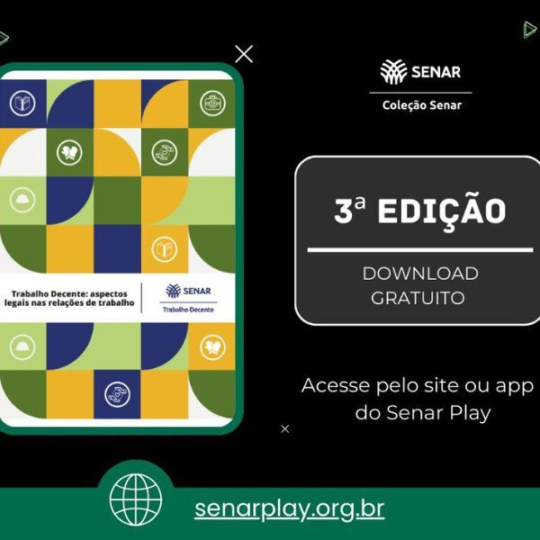 Atenção produtores rurais catarinenses: 3ª edição da cartilha “Trabalho Decente: Aspectos Legais nas Relações de Trabalho” do SENAR é atualizada