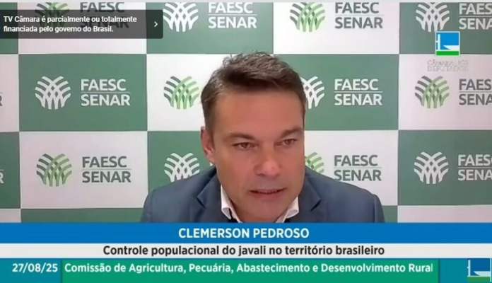 FAESC participa de audiência pública da Câmara dos Deputados que defende agilidade no controle de javalis