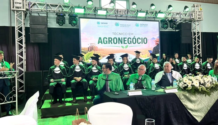 Sistema FAESC/SENAR e Sindicato Rural de Rio do Sul celebram formação de 20 novos técnicos em Agronegócio