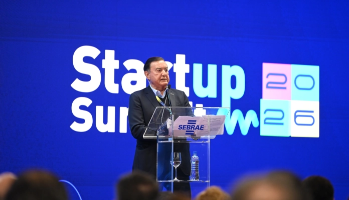 José Zeferino Pedrozo destaca força da inovação brasileira na abertura do Startup Summit 2026