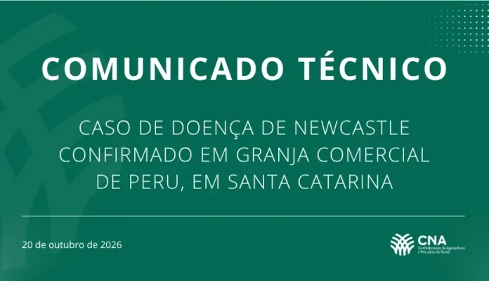 Newcastle - CNA reforça confiança na defesa sanitária e no compromisso dos produtores com biosseguridade