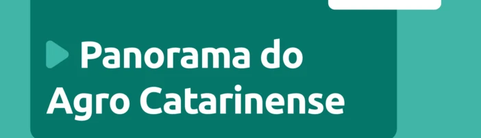 Panorama do Agro Catarinense - Semana de 11 a 15 de agosto