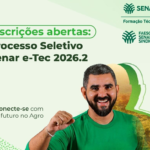 Sistema FAESC/SENAR abre inscrições para cursos técnicos gratuitos da rede E-tec